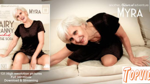 Myra - Myra is a hairy 64 year old grandma that loves to fuck younger men and give her a facial