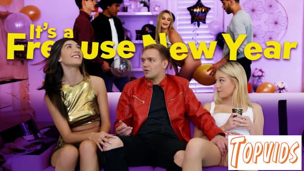 Aubry Babcock, Skyler Storm & Chloe Rose - It's a Freeuse New Year!
