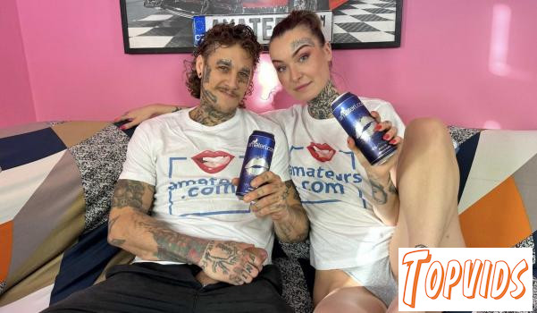 Tabitha Poison - Tattooed amateur couple loves it hard - E70