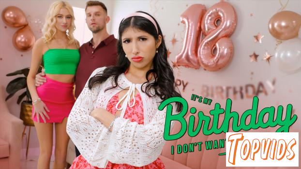 Penelope Woods & Skyler Storm - Birthday Threesome