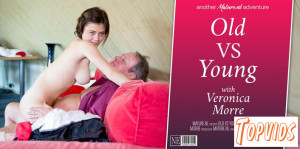Veronica Morre - 19 year old girl Veronica Morre gets fucked by an old man