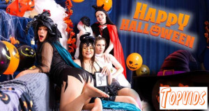 Happy Halloween - Nice Viki, Amelia Ost, Roxy Muroy & Cherry Black