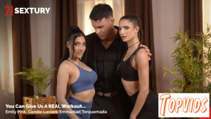 Candie Luciani & Emily Pink - You Can Give Us A REAL Workout   