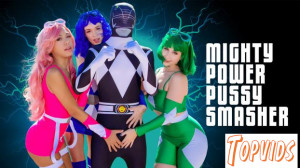 Bianca Bangs, Khloe Kingsley & Laney Grey - Mighty Power Pussy Smashers