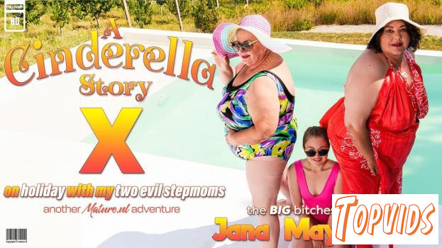 Edina, Jana & Maya - Stepdaughter Maya Must Get Down On Holiday With Her Two Evil Stepmoms Jana & Edina