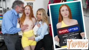Andi Avalon & Scarlet Skies - Case No  8004034 - Threesome with The Vibrator Thief