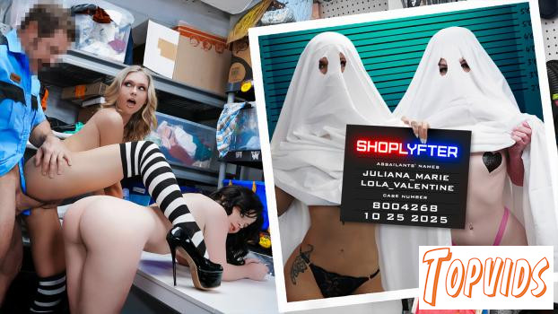 Juliana Marie & Lola Valentine - Case No  8004268 - Their Ghost Sheets Won't Hide Their Tits Much Longer