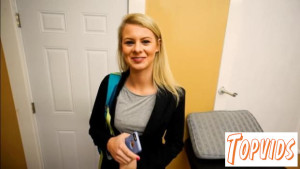 Kendall - Blonde Cutie Goes Halfway