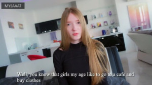 Adorable Stepsister Paid For The Apartment With Her Pussy