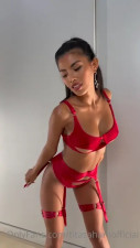 Tita Sahara Stripteases And Rides Multiple Dildo