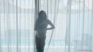 PoonamPandeyTV Seduces In Her Green Lingerie