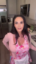AvaAddams Fucks A Dildo On A Kitchen Counter