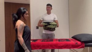 Yasmina Khan Gets Fucked During A Massage