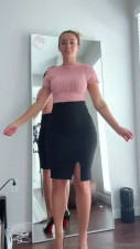 KirstenTooSweet Flaunts Curves In Striptease