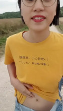 June Liu Swallows A Cumload In The Forest