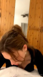 Daisy Rable Gives Her Boyfriend A Blowjob