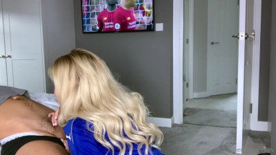Amber Jade Has Sex While Watching Football