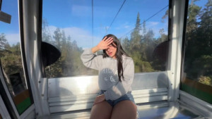 Jessica Osorio Receives A Facial In The Cable Car