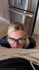 Wildhalli Receives A Facial After Sloppy BJ