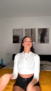 Vitto Lazzari Strips And Flaunts Her Curvy Body