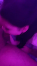Luteucu Sucks Her BF While He Holds Her Hair