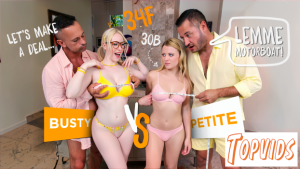 Paris White & Gigi Sweets - Polar Opposites: Busty vs Petite Swap