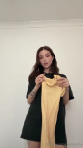 Dainty Wilder Tries Several Sexy Dresses