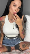 Sunny Kerss Shows Her Boobs And Masturbates