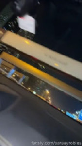 Saray Robles Rides A Dick After Masturbating In The Car