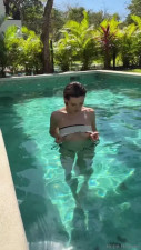 Hope Heaven Blows A Cock By The Pool