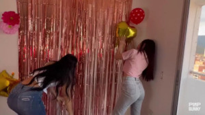Rubbing Your Dildo In Our Ass