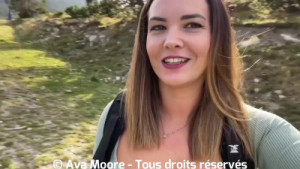 AvaMoorex Turns A Scenic Hike Into A Hot Fuck
