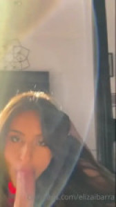 Eliza Ibarra Swallows Cum After Blowjob