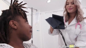 Nurse Nicole Aria's Ass Gets Nailed By Her BBC Patient