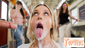 Kali Roses - Kali Rides The Subway!