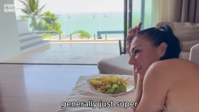 Busty MILF On Vacation Seduces The Hotel Staff And Gets Banged