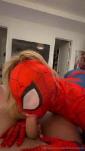 Fallonlovexo Gets Banged In Spider-Girl Outfit