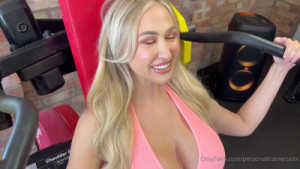 Busty Sophie Reade Rims And Rails Her Trainer