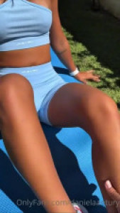 Daniela Antury Gets Aroused Under The Sun