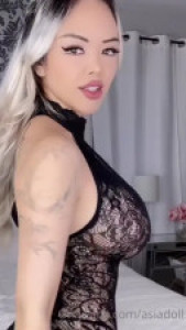 Asia Doll's BBC Dildo Playtime