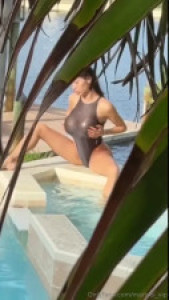 Marisol Yotta Gets Anal Creampie After Dip In The Pool