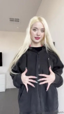Blonde Lauren Burch Shows Off Her Tiny Bikini