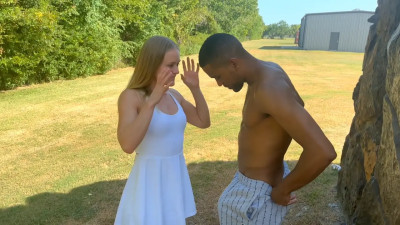 Fit Katie Karr Gets Drilled By A BBC Outdoors