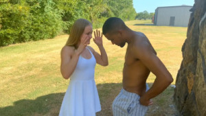 Fit Katie Karr Gets Drilled By A BBC Outdoors