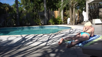 Alex Kane's Poolside Fun With Her Boyfriend