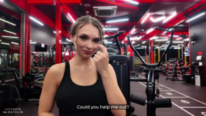 Stranger At The Gym Fucks Me Inside The Bathroom