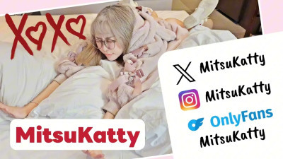 MitsuKatty Squirts After Hard Missionary Sex