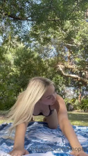 LaurenGrey18 Shows Her Pussy After Doing Yoga