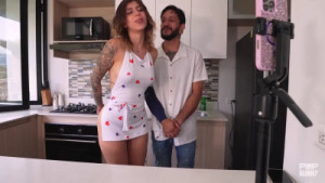 Fucking This Influencer In The Kitchen