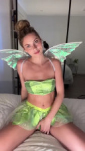 Horny Fairy Mia Smith Rides Her Dildo
